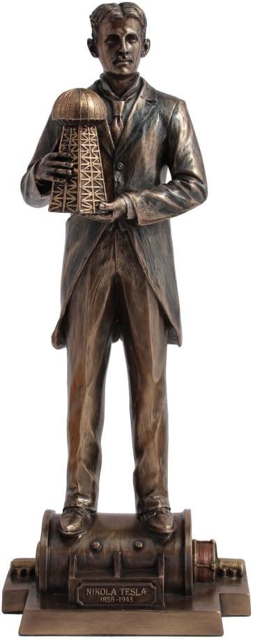 Veronese Design 12 Tall Nikola Tesla Holding a Model India | Ubuy