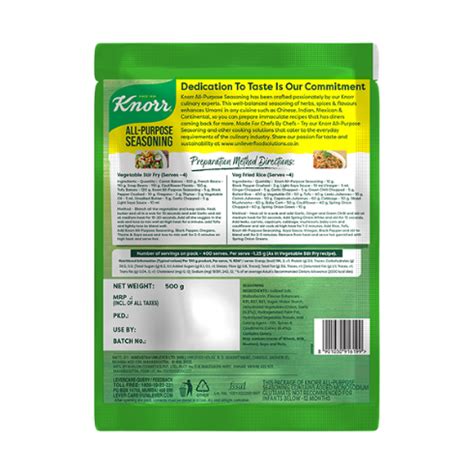 Knorr All-Purpose Seasoning Powder - Unilever Food Solutions