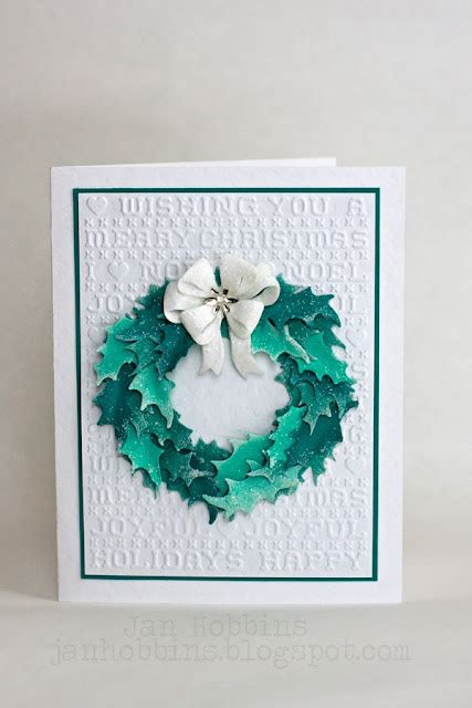 Image result for Wreath Card Tutorial