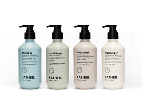 LATHER Shampoo - Mountain Fir & Elderflower | LovelySkin