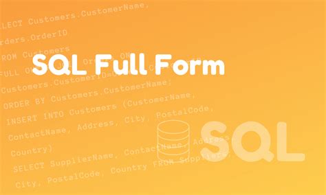 Image result for SQL Full Form in DBMS