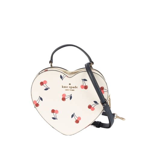 Kate Spade Love Shack Cherry Heart Crossbody Body