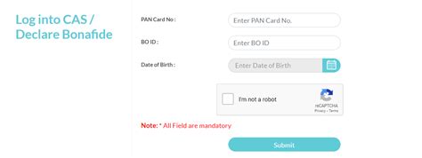 CDSL: Download CAS statement (EQ & MF) | FinnDocs v0.19