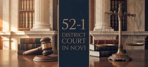 52-1 District Court in Novi, Michigan, Oakland County