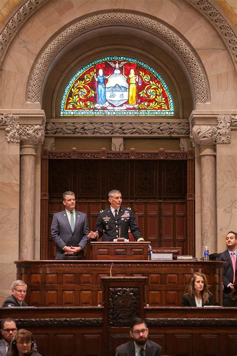 New York Senate, Soldiers celebrate 10th Mountain Division and Fort ...