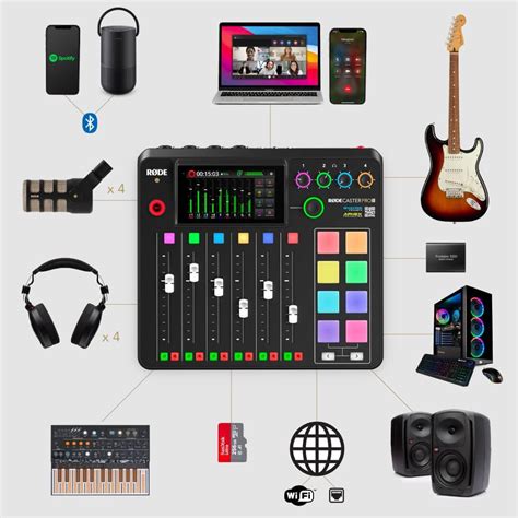 StreamEye Rode RODECaster Pro 2 Integrated Audio Production India | Ubuy