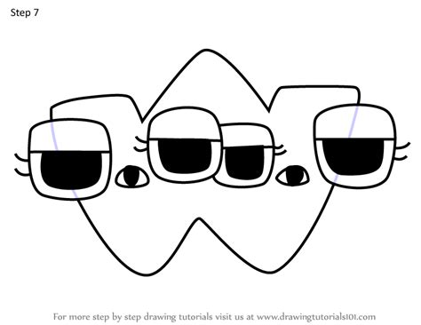 How to Draw W in JavaScript 的图像结果