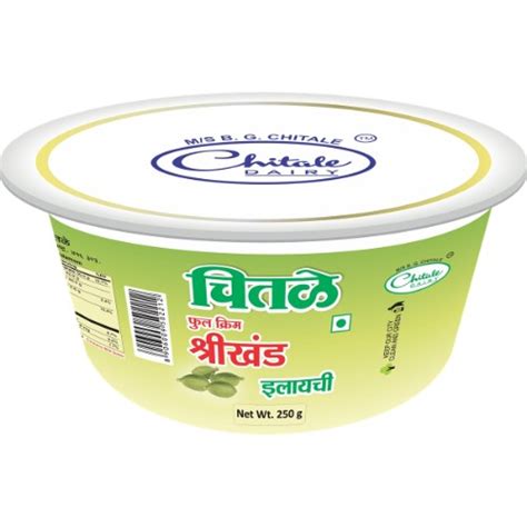 Chitale Shrikhand Elaichi Tub 250 g – Starquik