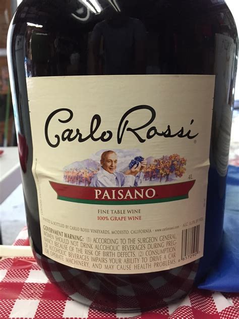 Carlo Rossi real wine? - WINE TALK - WineBerserkers