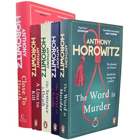 Hawthorne and Horowitz Mysteries Series by Anthony Horowitz 5 Books Co ...