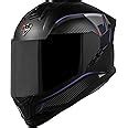 Steelbird SBH-57 Carbon Fighter ISI and DOT Certified Full Face Helmet ...