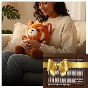 Buy Fusked Flufies Breathing Teddy Soft Toys for Baby Girl and Boy - 25 ...