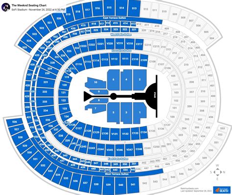 Sofi Stadium Concert Seating Map at Geraldine Edmondson blog