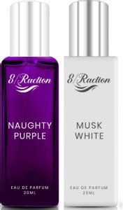Buy 8Raction Naughty Purple+Musk White 20ml Combo-02 Eau de Parfum - 40 ...