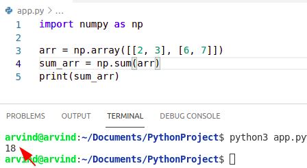 SUM Function Python 的图像结果