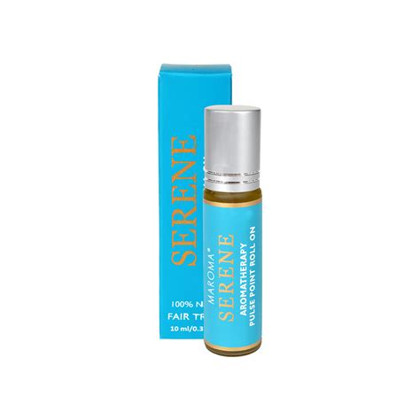 Buy Aromatherapy Pulse Point Roll-on - Serene | Auroville.com ...