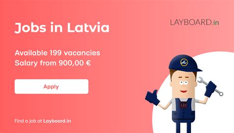 Jobs in Latvia - Job Vacancies in Latvia from 900,00 € - Layboard