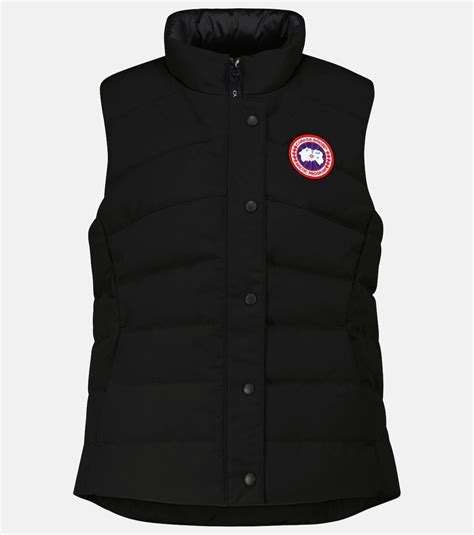 Freestyle down vest in black - Canada Goose | Mytheresa