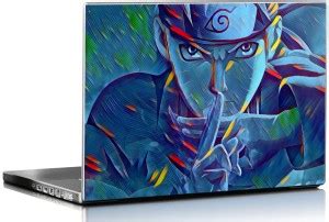 PIXELARTZ Laptop Skin Naruto HD Quality 15.6 Inches Multi Colour (8051 ...