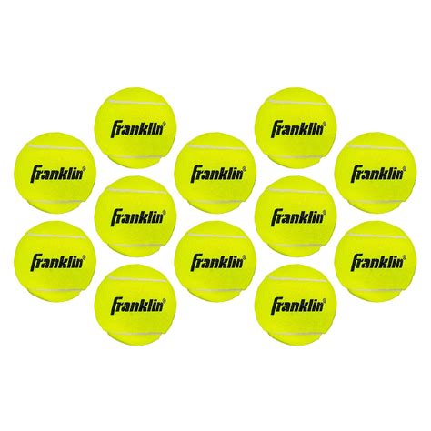 Buy Franklin Sports Pressureless Tennis Balls - Official Size Low ...