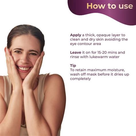 Pilgrim Anti Ageing Red Vine Face Pack & Mask for Glowing Skin, De-Tan ...