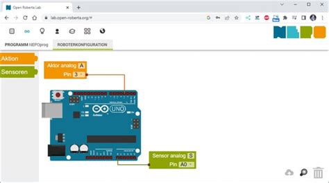 Image result for Open Roberta Tutorial Deutsch Sensor