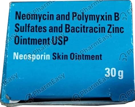 Neosporin Tube Of 30gm Skin Ointment: Uses, Side Effects, Price ...