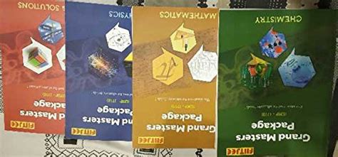 Fiitjee Grand master package with solutions - master book to crack jee ...