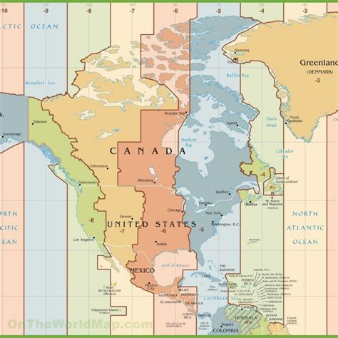 Image result for Area Code and Time Zone Map