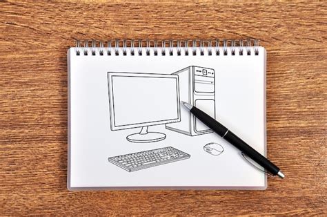 Image of Computer That Has Been Draw 的图像结果