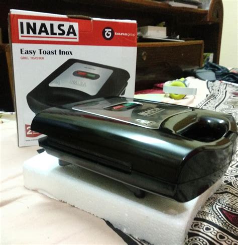 Buy INALSA Easy Toast Sandwich Maker-750W with Non-Stick Coated Plate ...