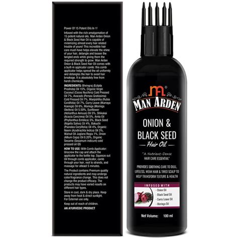 Onion & Black Seed Hair Oil , 100ml – Manarden