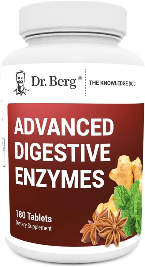Dr Berg Advanced Digestive Enzymes Tablets, 180 Count : Amazon.in ...