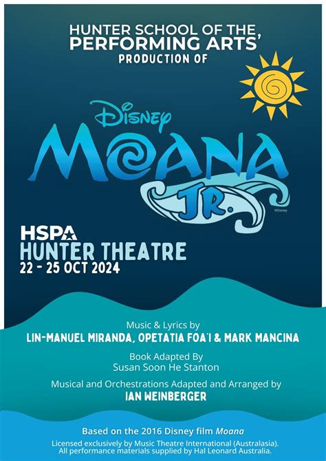 Disney's Moana Jr. presented by Hunter School of the Performing Arts ...
