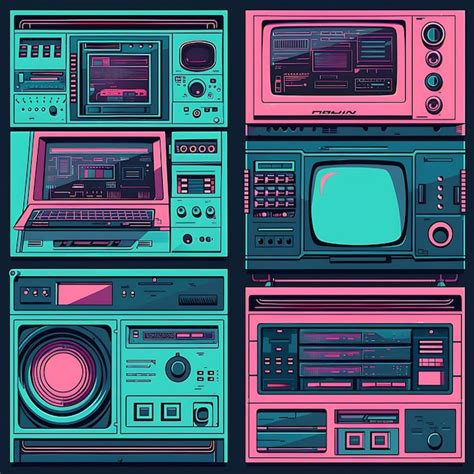 Image result for Retro-Future Computer Screen