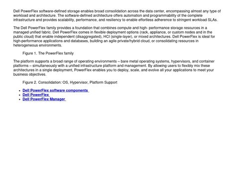 Dell Technologies PowerFlex PowerFlex Overview 的图像结果