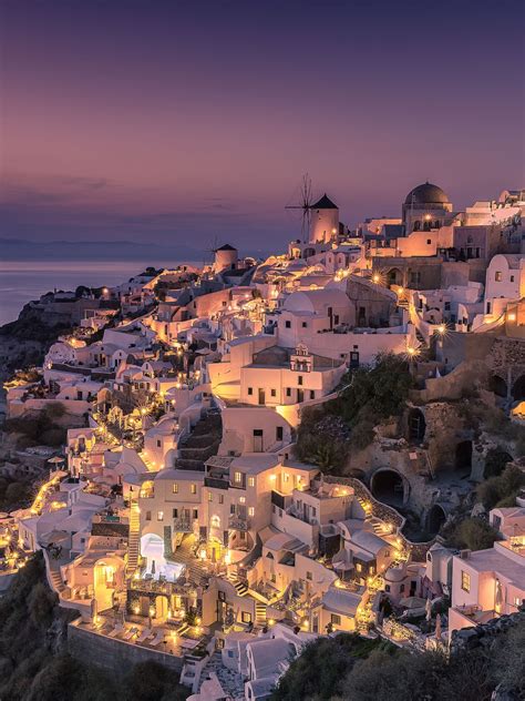 Download wallpaper the city, lights, building, home, the evening ...