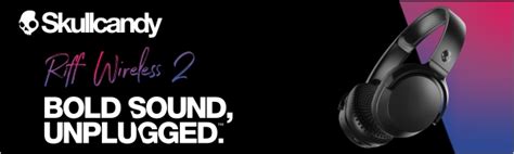 Skullcandy Riff 2 On-Ear Wireless Headphones, 34 Hr Battery, Microphone ...