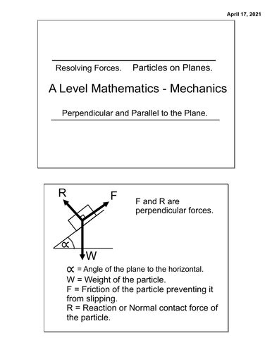 Resolving Forces a Level Physics 的图像结果