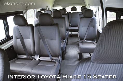 Toyota Hiace Charter Bali - Toyota Hiace 15 Seats Hire Bali - Leko Trans