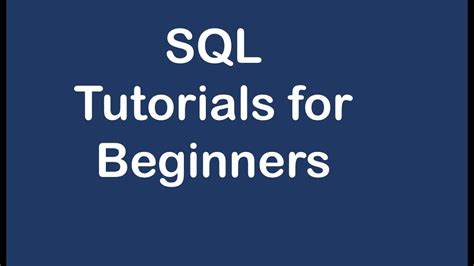 Image result for YouTube SQL