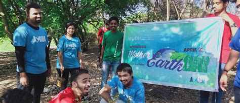 Ayudh Pune Observes Earth Day | Ayudh - Awaken Youth; Unite for Dharma