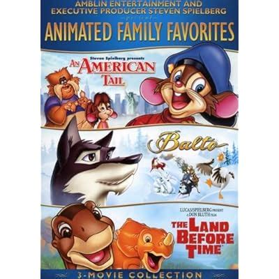 Buy Amblin/Spielberg Animated Family Favorites 3-Movie Collection (An ...