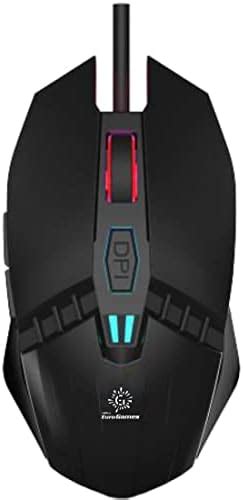 Arctic Fox Wired USB Gaming Mouse with Breathing Lights and DPI Upto ...