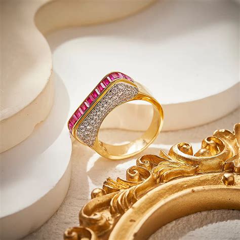 Rosé Ring – Oormii Luxe by OORJASHREE ENTERPRISES