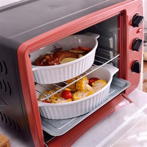 CASAINC White 2-Piece Ceramic Bakeware Set at Lowes.com