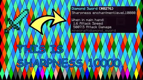 Image result for Command for Sharpness 10000 SWORD Minecraft