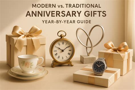 Modern vs. Traditional Anniversary Gifts - Year-by-Year Guide ...