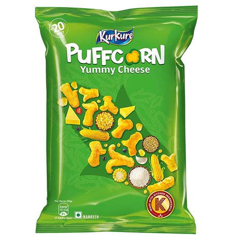 Kurkure Namkeen - Puffcorn, Yummy Cheese, 55 g – Fetch N Buy