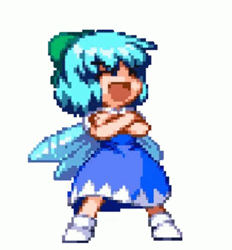 Cirno Cirnotouhou Sticker - Cirno Cirnotouhou Touhou - Discover & Share ...